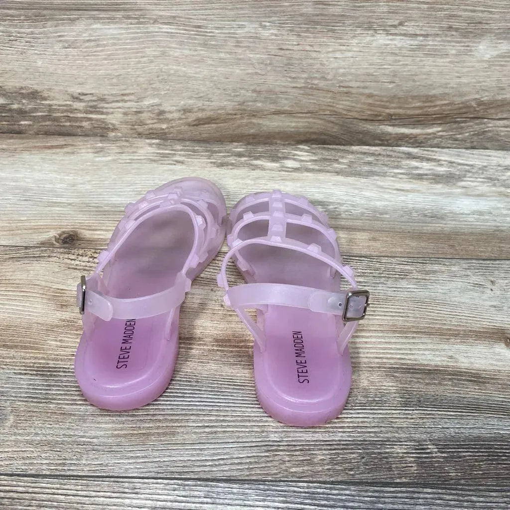 Steve Madden Jelly Travel Flat Sandal sz 3y - Me 'n Mommy To Be