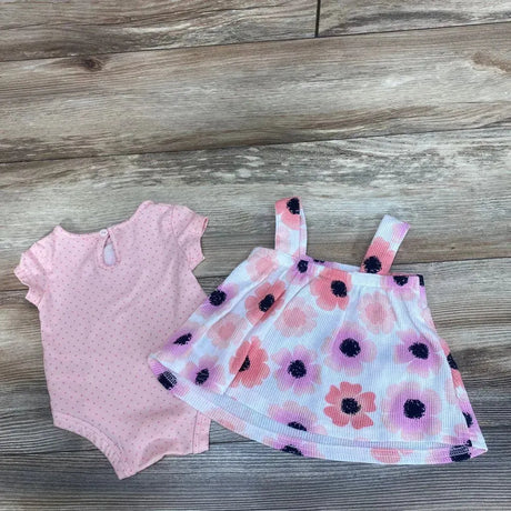 Just Lizzy 2Pc Bodysuit & Floral Dress sz 0-3M - Me 'n Mommy To Be