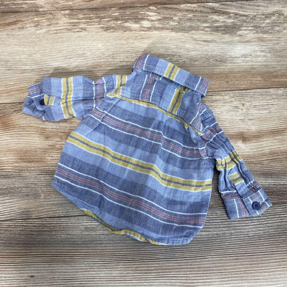 Old Navy Button Up Shirt sz 0-3m - Me 'n Mommy To Be