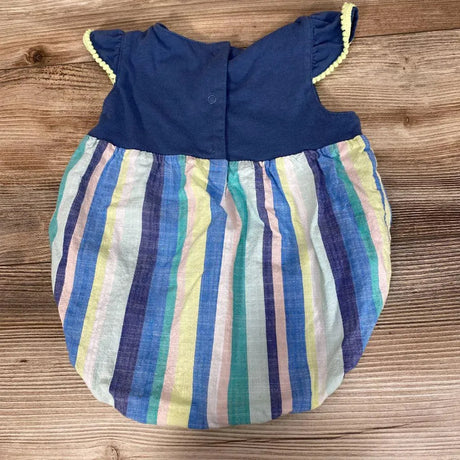 Cat & Jack Striped Bubble Romper sz 6-9m - Me 'n Mommy To Be