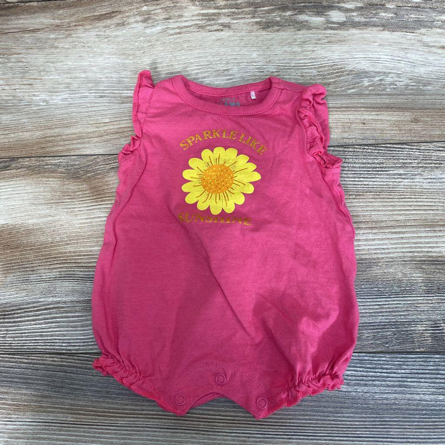 Laughing Llama Sparkle Sunshine Shortie Romper sz 3M - Me 'n Mommy To Be