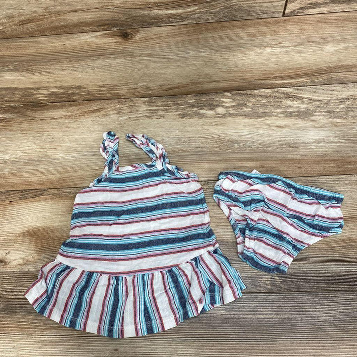 Splendid 2pc Striped Dress & Bloomers sz 6-12m - Me 'n Mommy To Be