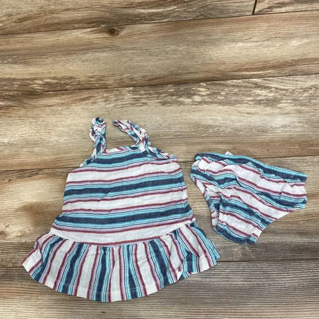 Splendid 2pc Striped Dress & Bloomers sz 6-12m - Me 'n Mommy To Be