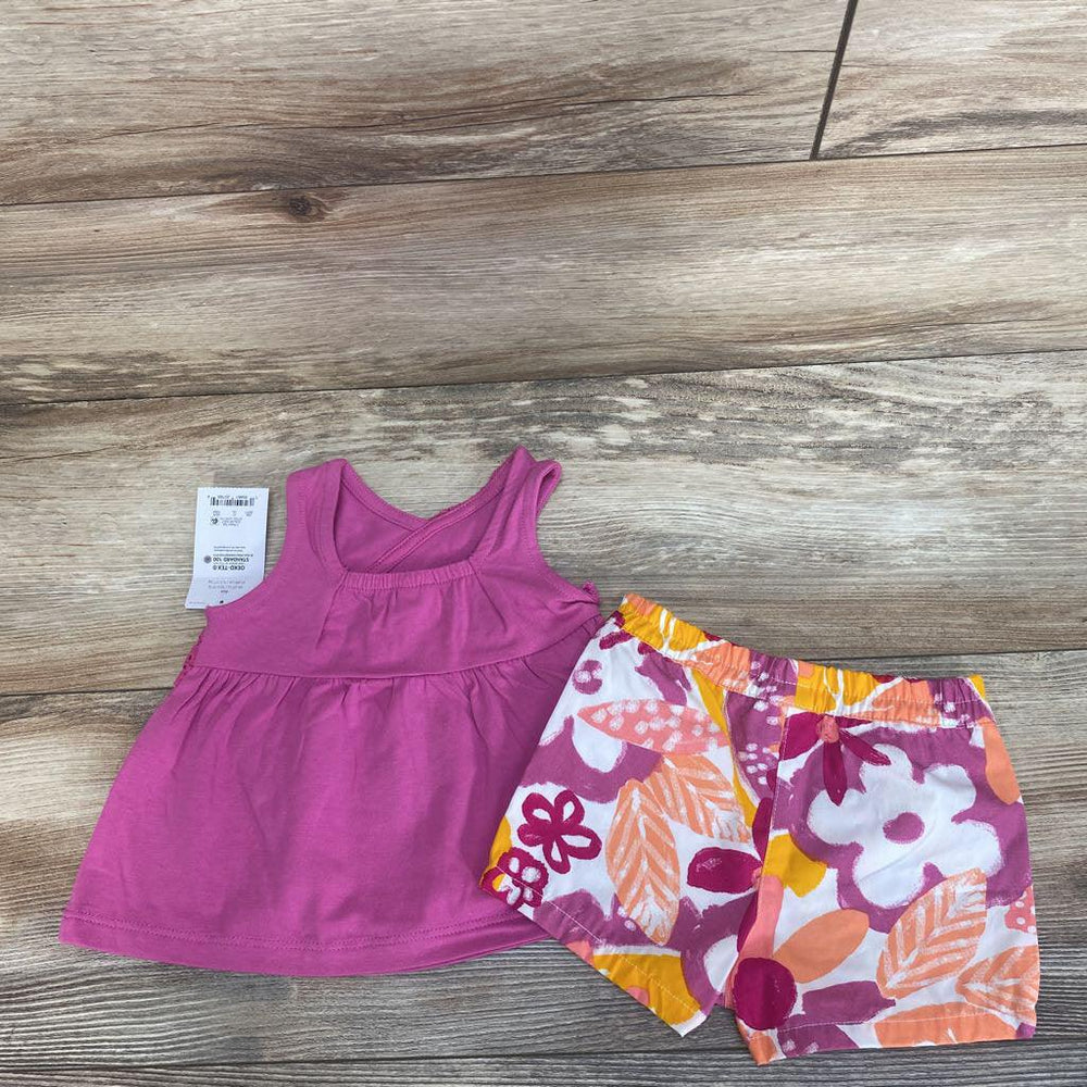 NEW Just One You 2pc Tank Top & Floral Shorts sz 6m - Me 'n Mommy To Be