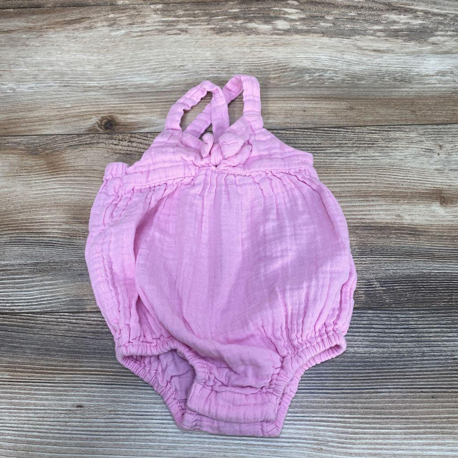 Old Navy Muslin Bubble Romper sz 3-6m - Me 'n Mommy To Be