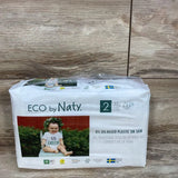 Eco by Naty Premium Disposable Diapers for Sensitive Skin sz Size 2 - Me 'n Mommy To Be