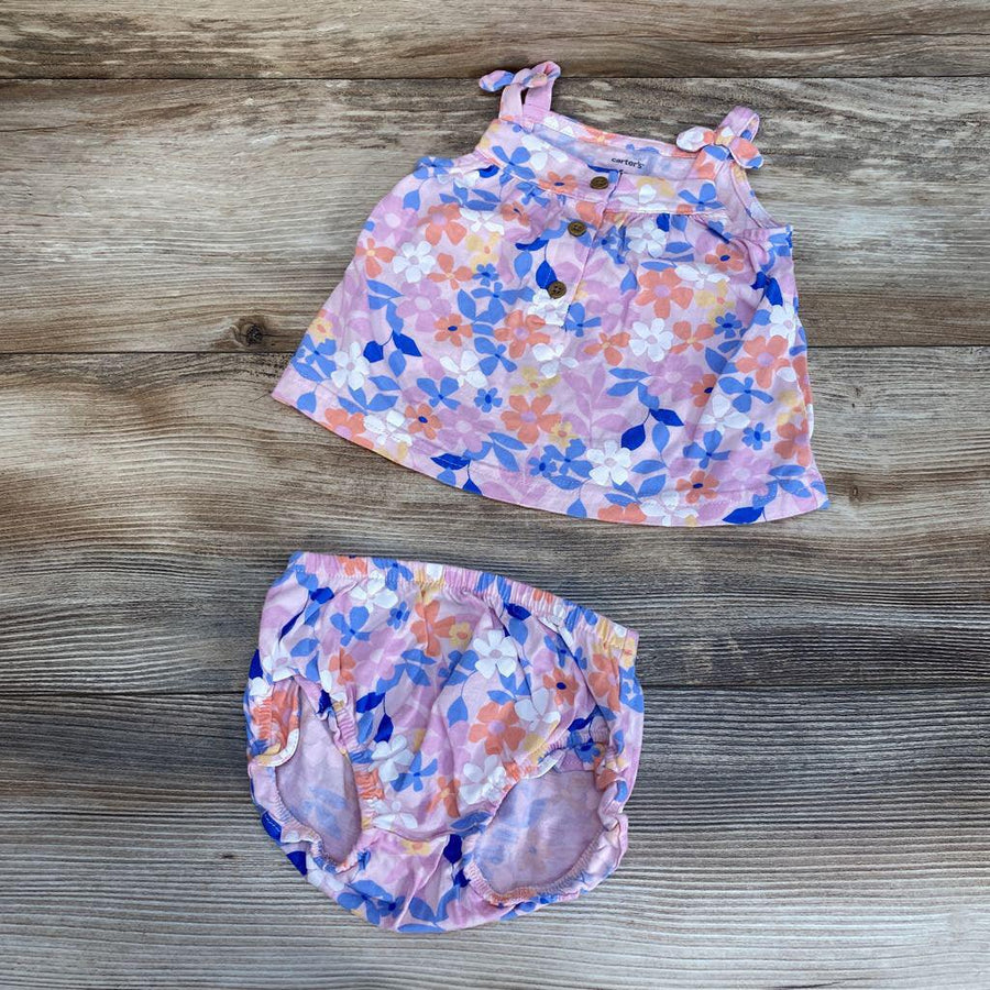Carter's 2pc Floral Top & Bloomers sz 6m - Me 'n Mommy To Be
