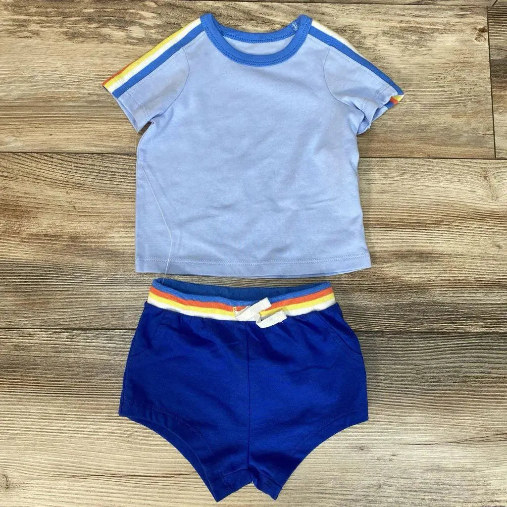 NEW Cat & Jack 2pc Shirt & Shorts sz 3-6m - Me 'n Mommy To Be