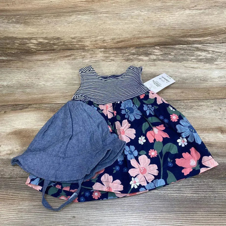 NEW Just One You 3pc Dress + Bloomers + Sunhat sz 3m - Me 'n Mommy To Be