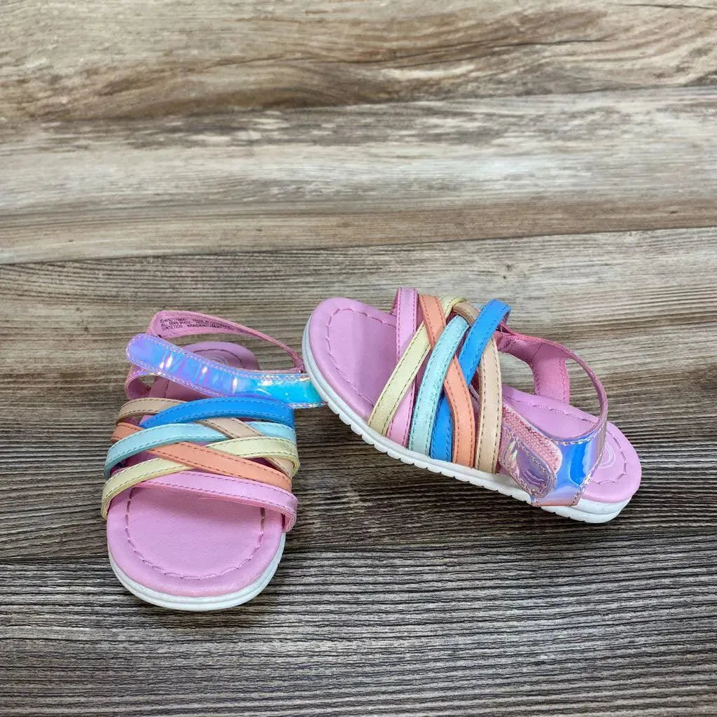 Wonder Nation Strappy Sandals sz 4c - Me 'n Mommy To Be