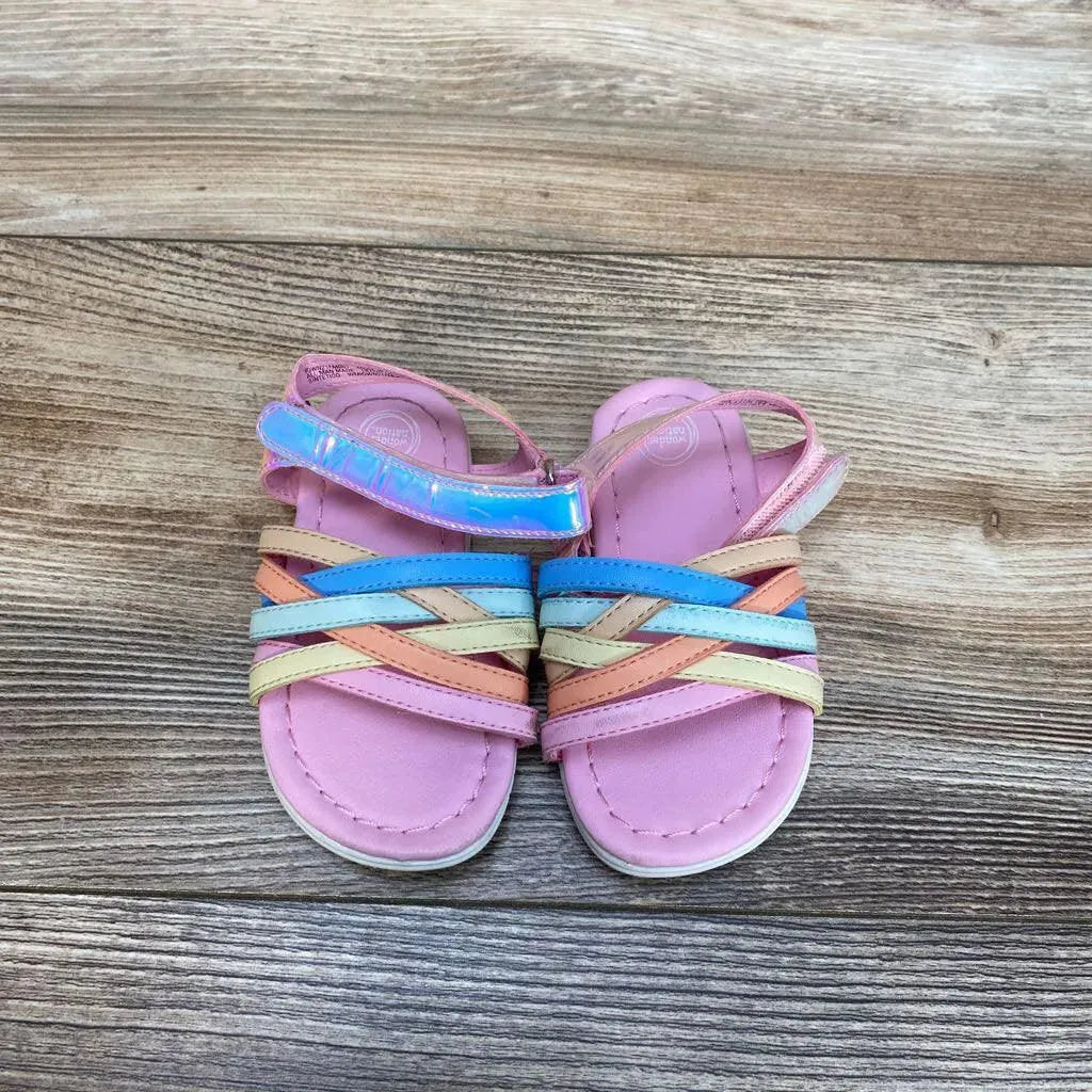 Wonder Nation Strappy Sandals sz 4c - Me 'n Mommy To Be