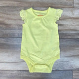 NEW Cat & Jack Eyelet Sleeve Bodysuit sz 3-6m - Me 'n Mommy To Be