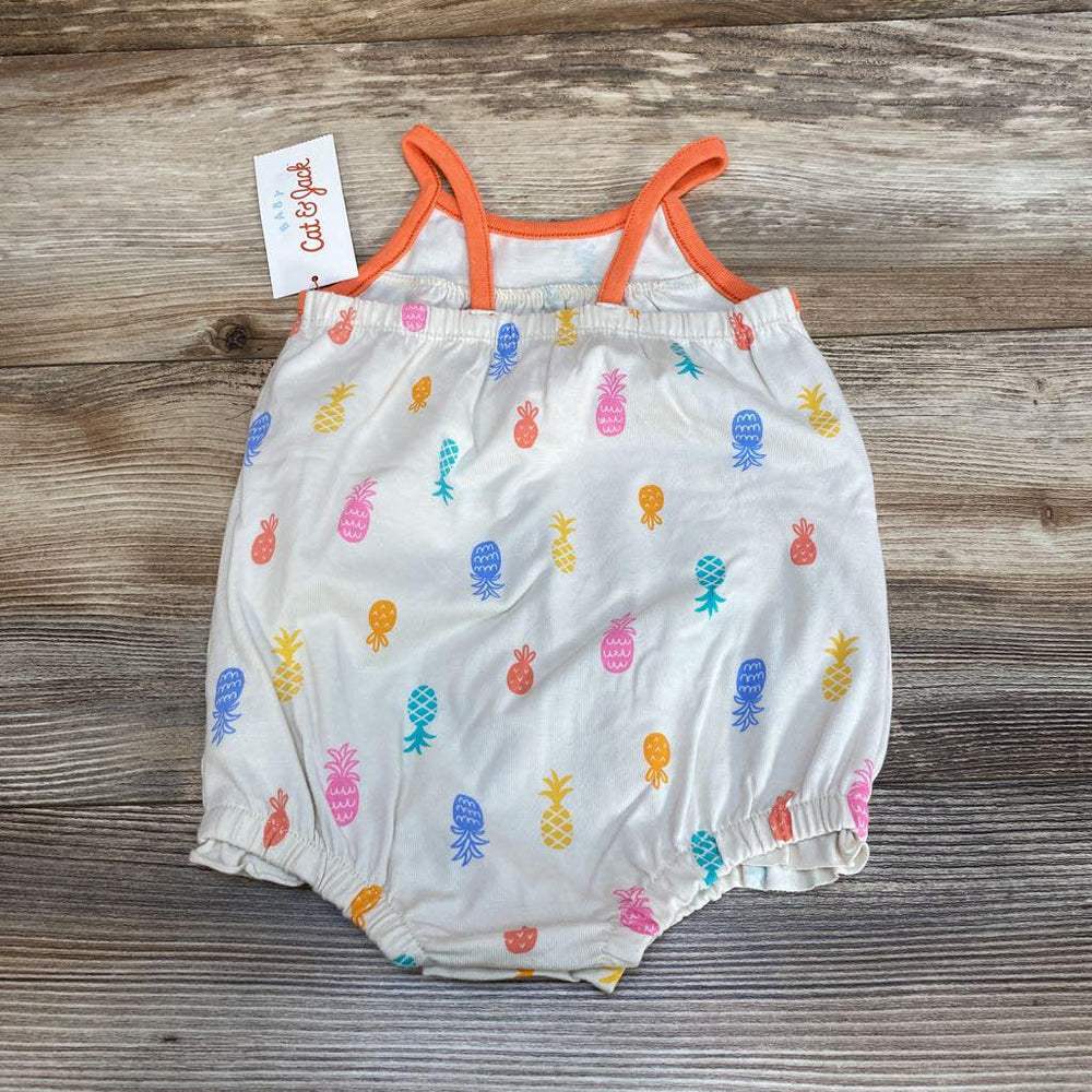 NEW Cat & Jack Pineapple Romper sz 3-6m - Me 'n Mommy To Be