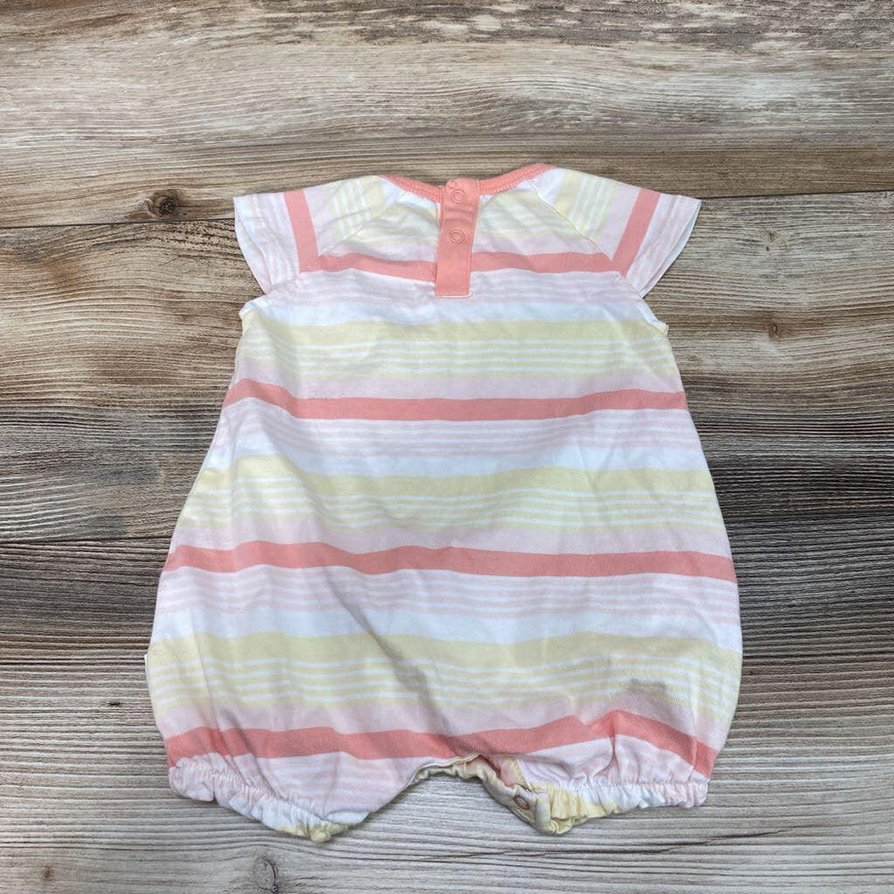 Burt's Bees Baby Striped Shortie Romper sz 0-3M - Me 'n Mommy To Be