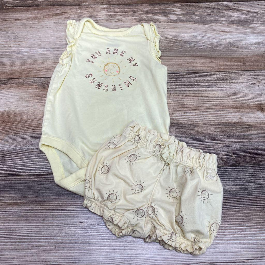 BabyGap 2pc Sunshine Bodysuit & Shorts sz 3-6M - Me 'n Mommy To Be