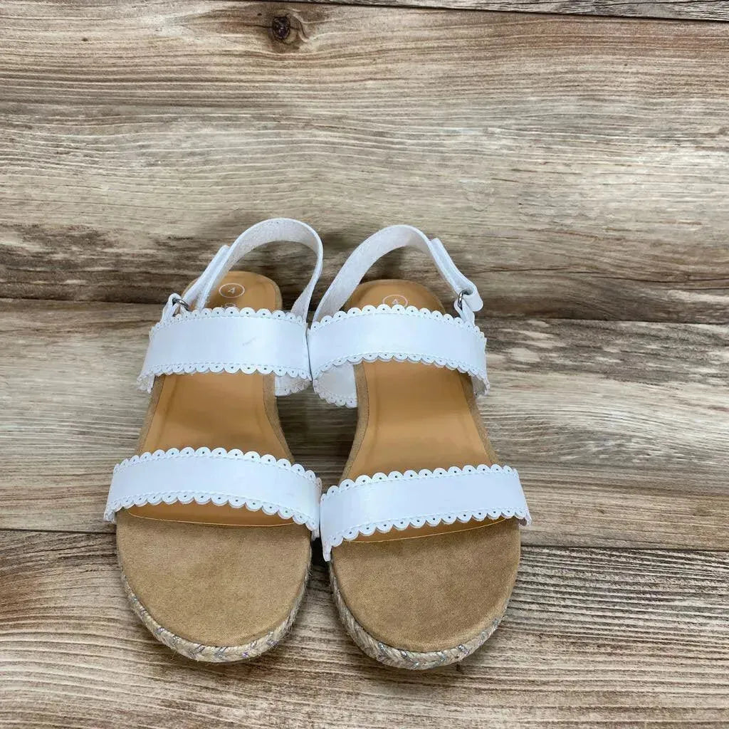 Cat & Jack Girls' Chessie Espadrille Sandals sz 4Y - Me 'n Mommy To Be