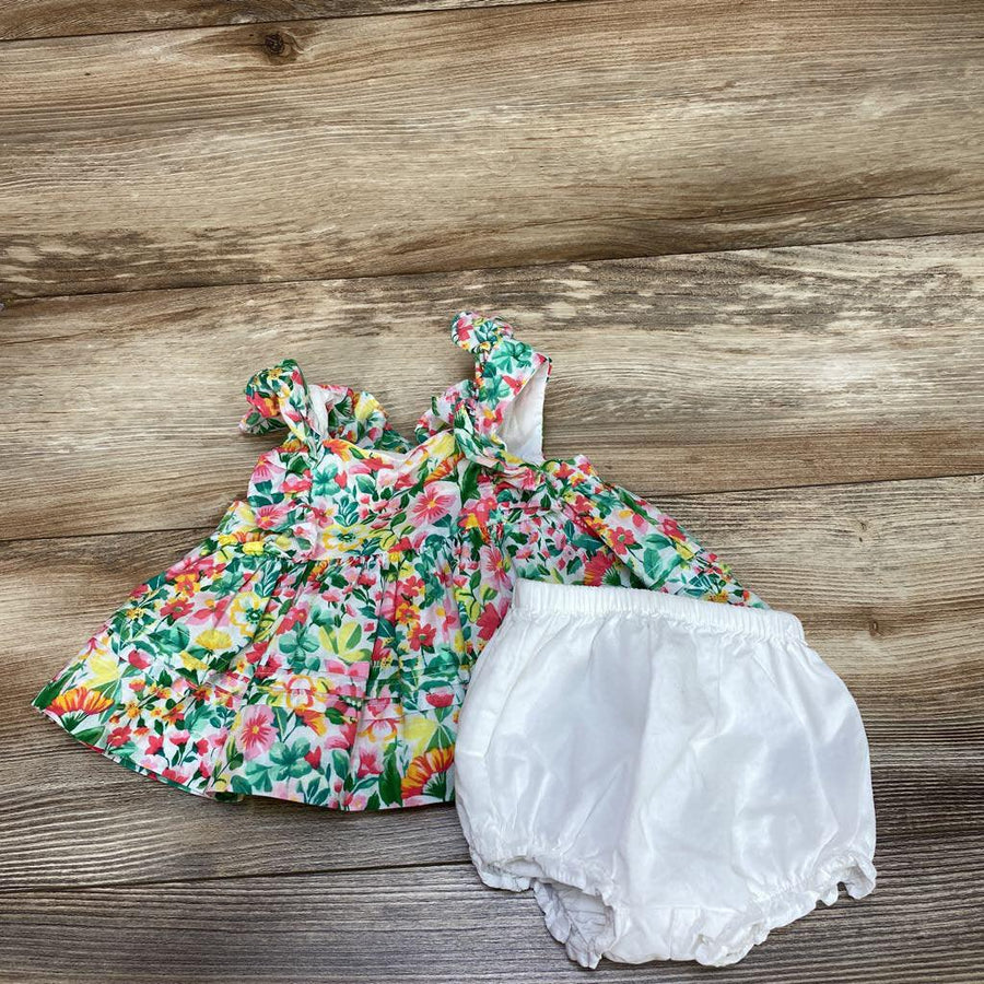 Janie & Jack 2pc Floral Top & Bloomers sz 0-3m - Me 'n Mommy To Be