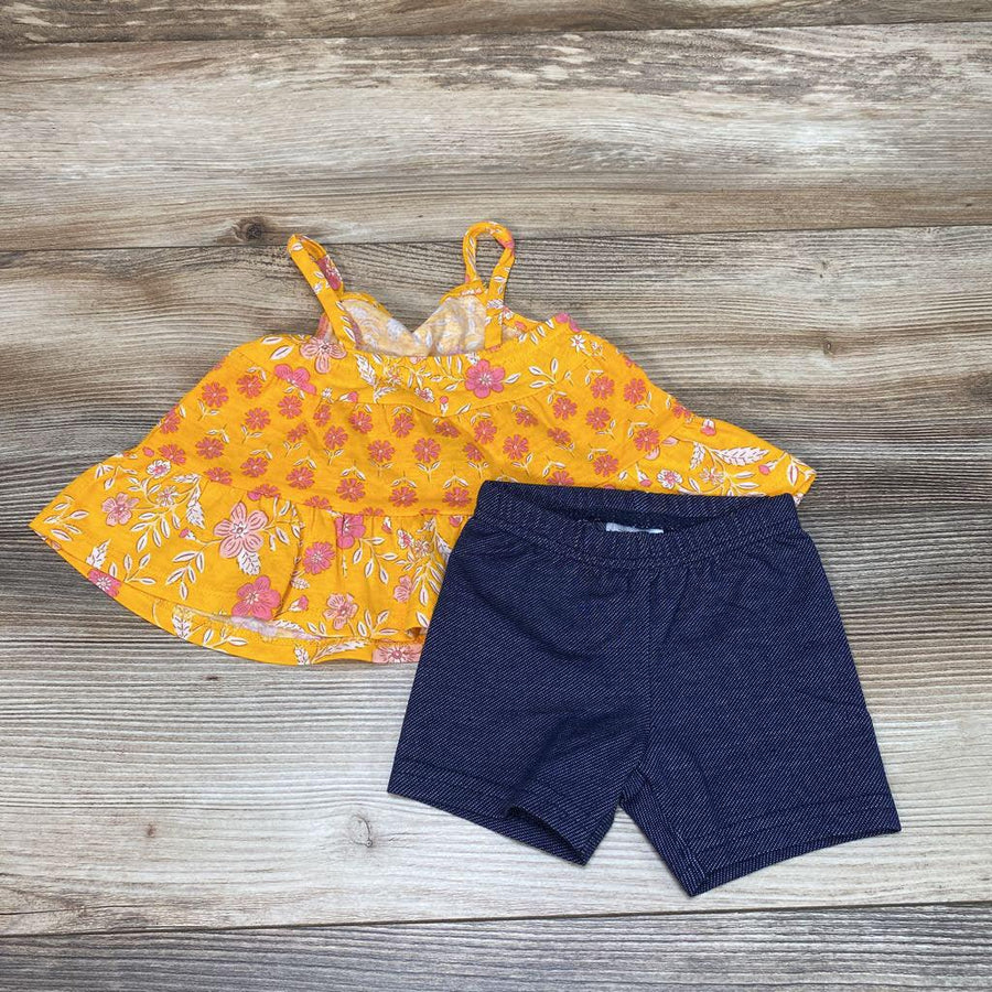 NEW Carter's 2pc Floral Top & Shorts sz 3m - Me 'n Mommy To Be