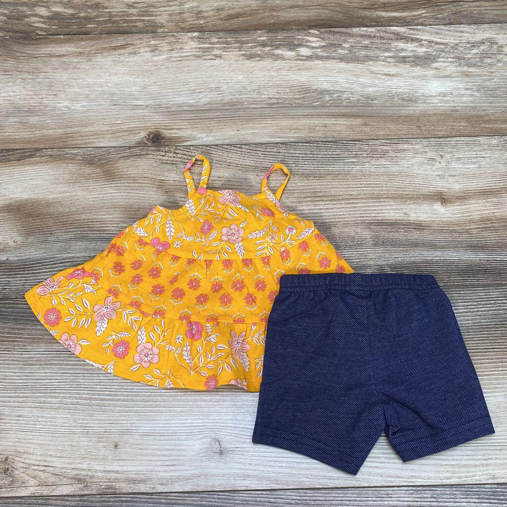 NEW Carter's 2pc Floral Top & Shorts sz 3m - Me 'n Mommy To Be