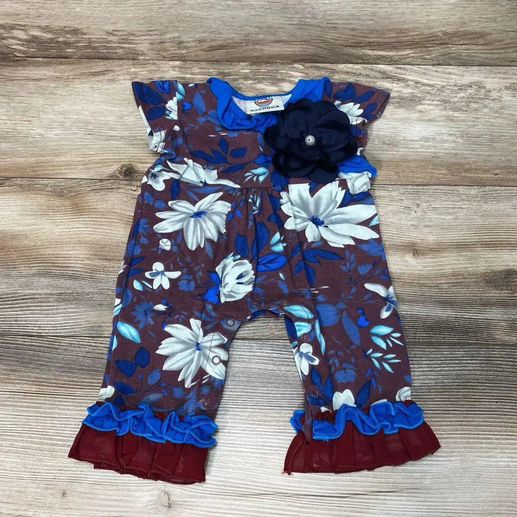 Baby Balooga Floral Romper sz 3-6m - Me 'n Mommy To Be