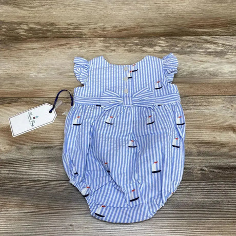 NEW Classic Prep Seersucker Bubble Romper sz 3-6m - Me 'n Mommy To Be