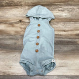 Lulu + Roo Hooded Romper sz 6-12m - Me 'n Mommy To Be