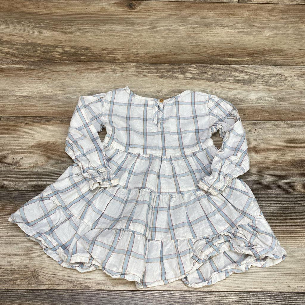 Little co. Organic Tiered Linen Dress sz 2T - Me 'n Mommy To Be