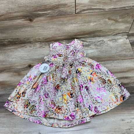 NEW Popatu Metallic Rose Dress sz 12m - Me 'n Mommy To Be