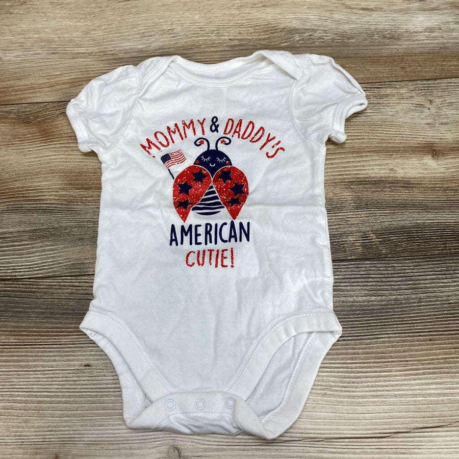 Children's Place Americana Cutie Graphic Bodysuit sz 9-12m - Me 'n Mommy To Be