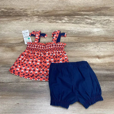 NEW Just One You 2pc Floral Smocked Top & Shorts sz NB - Me 'n Mommy To Be