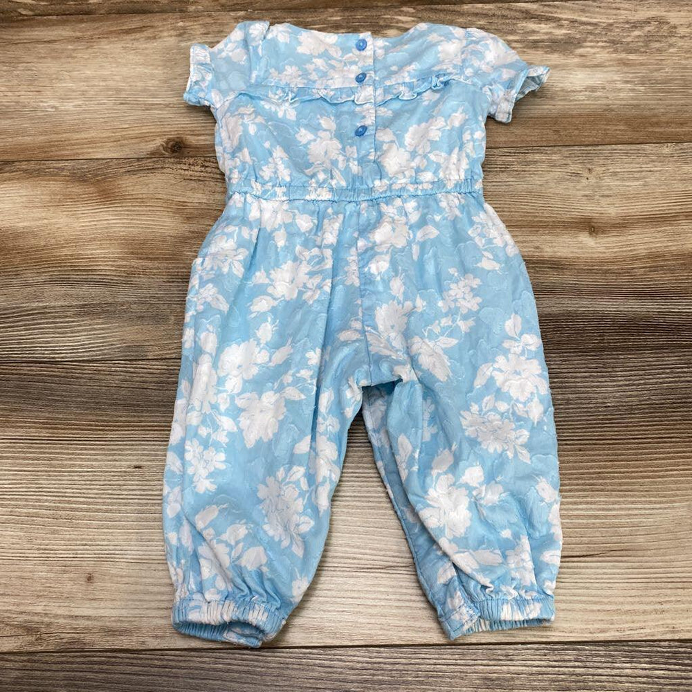 Janie & Jack Floral Ruffle Jumpsuit sz 6-12m - Me 'n Mommy To Be
