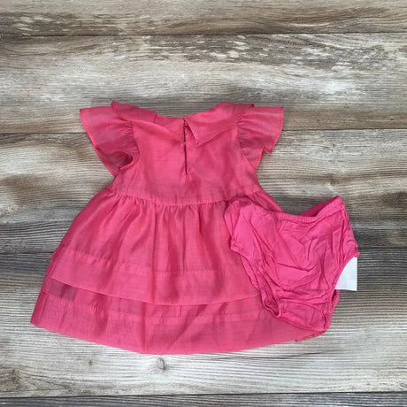 NEW Cat & Jack 2pc Flutter Sleeve Dress sz 3-6m - Me 'n Mommy To Be