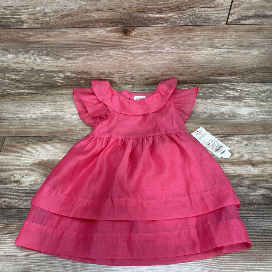 NEW Cat & Jack 2pc Flutter Sleeve Dress sz 18m - Me 'n Mommy To Be
