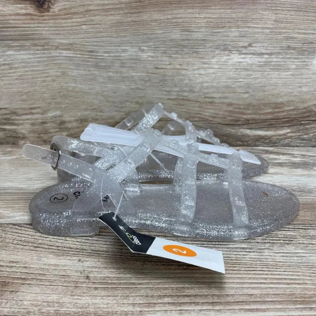 NEW Art Class Girls' Larkin Glitter Slide Sandals sz 2Y - Me 'n Mommy To Be