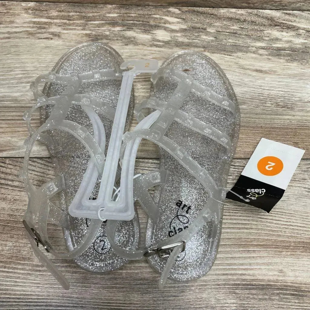 NEW Art Class Girls' Larkin Glitter Slide Sandals sz 2Y - Me 'n Mommy To Be