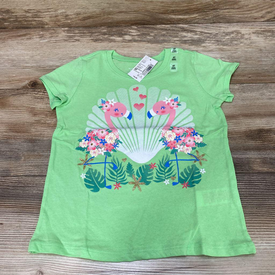 NEW Children's Place Flamingo T-Shirt sz 4T - Me 'n Mommy To Be