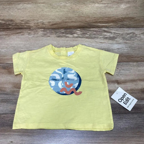 NEW Open Edit Organic Graphic T-Shirt sz 12m - Me 'n Mommy To Be