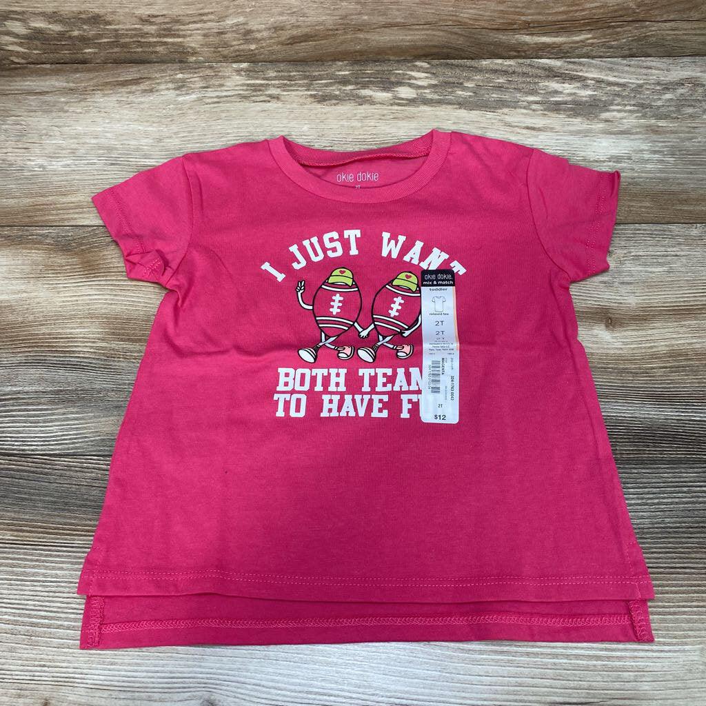 NEW Okie Dokie I Just Want Shirt sz 2T - Me 'n Mommy To Be