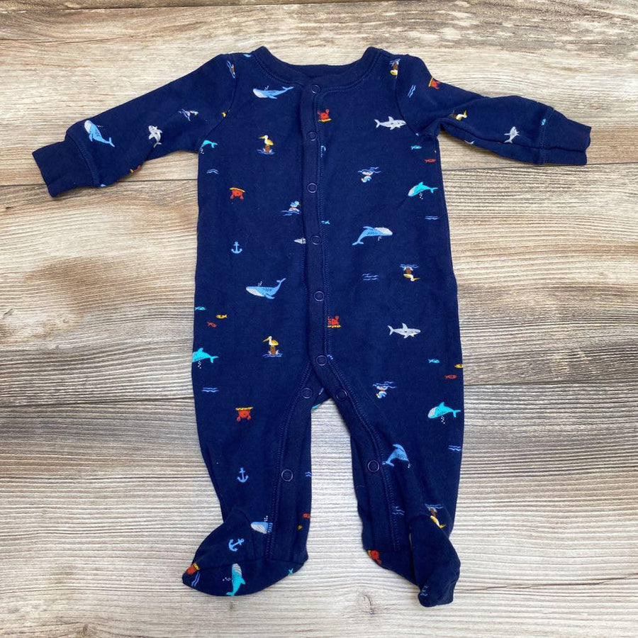 Carter's Sea Animals Sleeper sz 3m - Me 'n Mommy To Be