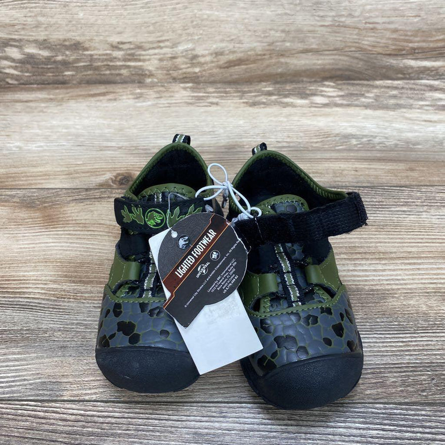 NEW Jurassic World Light-Up Sandals sz 8c - Me 'n Mommy To Be