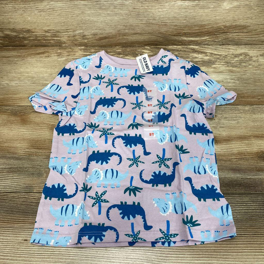 NEW Old Navy Dino Print T-Shirt sz 5T - Me 'n Mommy To Be