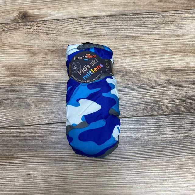 NEW ThermaWear Kid's Ski Camo Mittens - Me 'n Mommy To Be