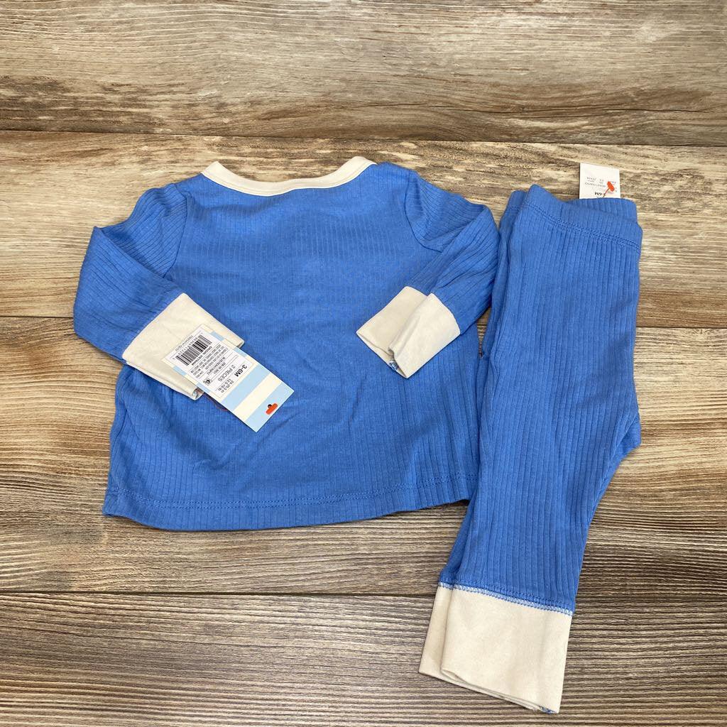 NEW Cat & Jack 2pc Henley Shirt & Pants sz 3-6m - Me 'n Mommy To Be