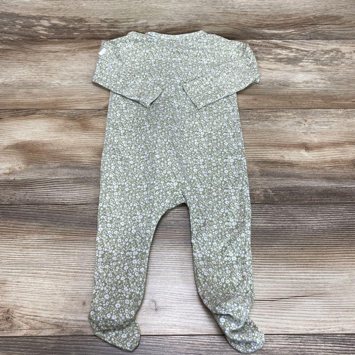 7 For All Mankind Floral Sleeper sz 6/9M - Me 'n Mommy To Be