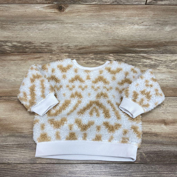Jumping Beans Sherpa Sweatshirt sz 6m - Me 'n Mommy To Be