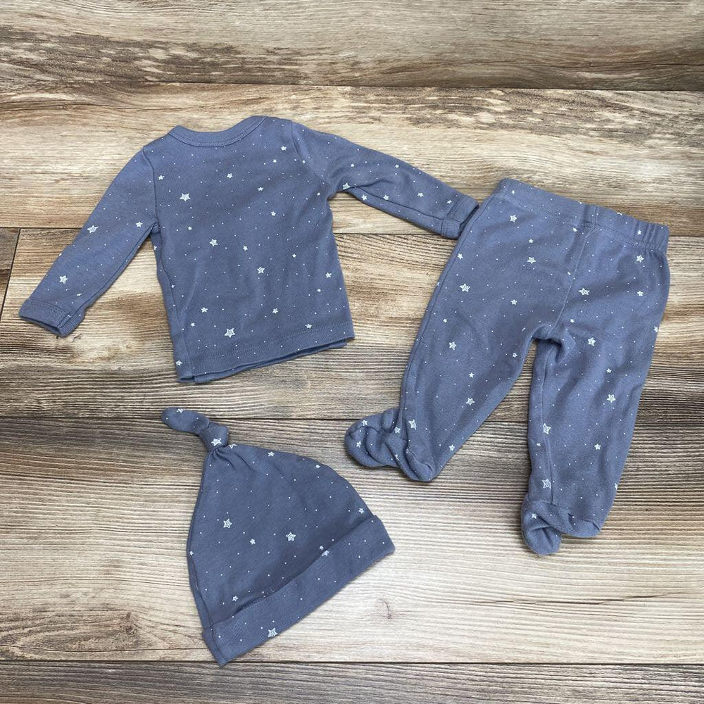 Just One You 3Pc Shirt + Footed Pants + Hat sz 3m - Me 'n Mommy To Be