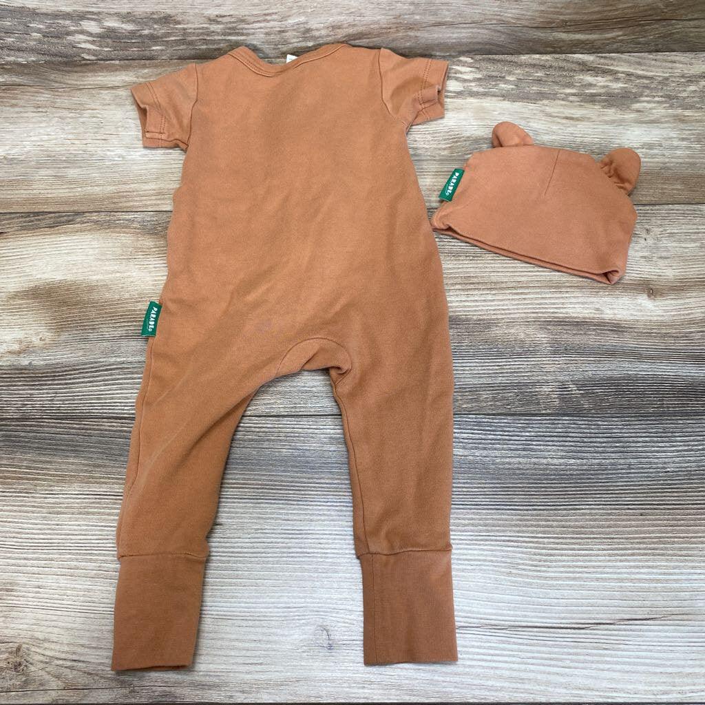 Parade 2-Way Zip Romper & Hat sz 3-6m - Me 'n Mommy To Be