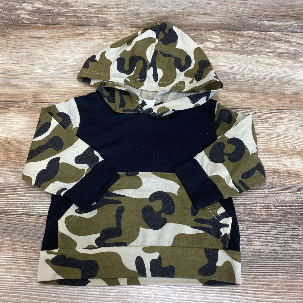Camo Hooded Shirt sz 3-6m - Me 'n Mommy To Be