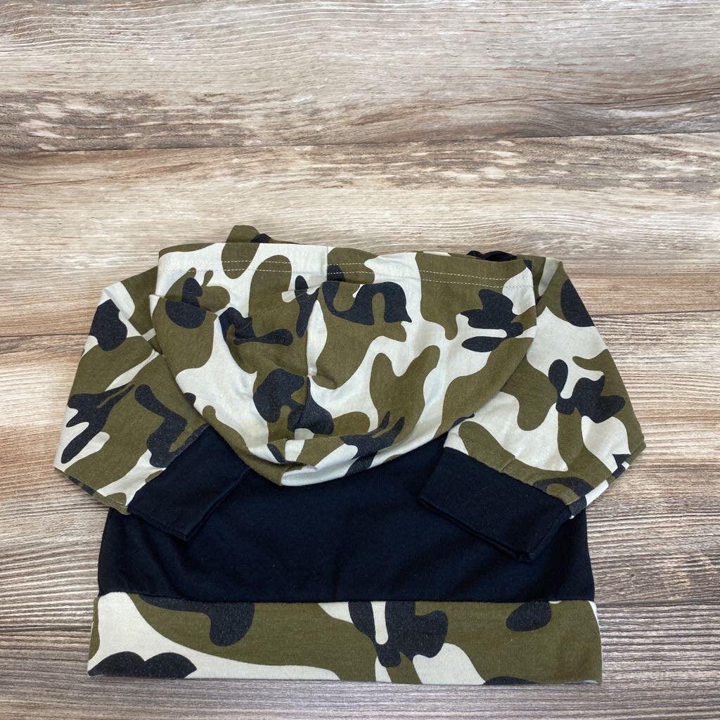 Camo Hooded Shirt sz 3-6m - Me 'n Mommy To Be