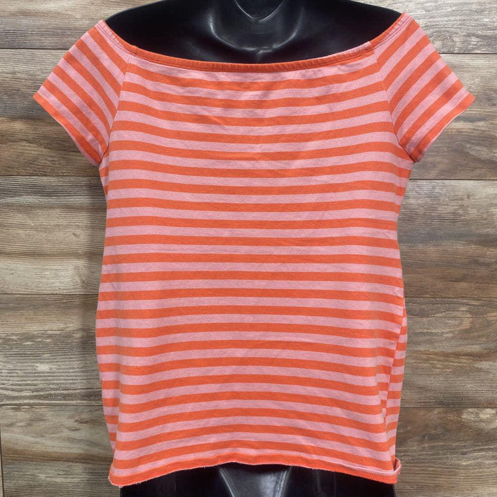 Motherhood Striped Off-Shoulder Top sz XL - Me 'n Mommy To Be